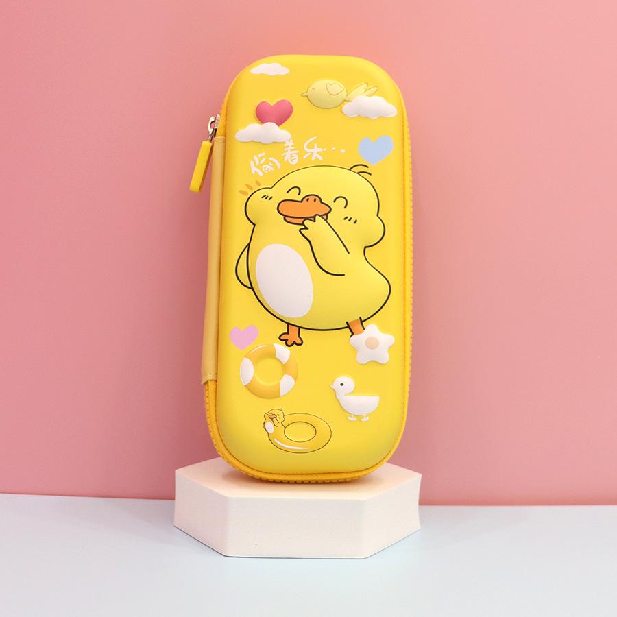 High-value Large-capacity Pencil Case 3D Three-dimensional Stationery Case EVA Pencil Case Cartoon Creative Large-capacity Student Pencil Case