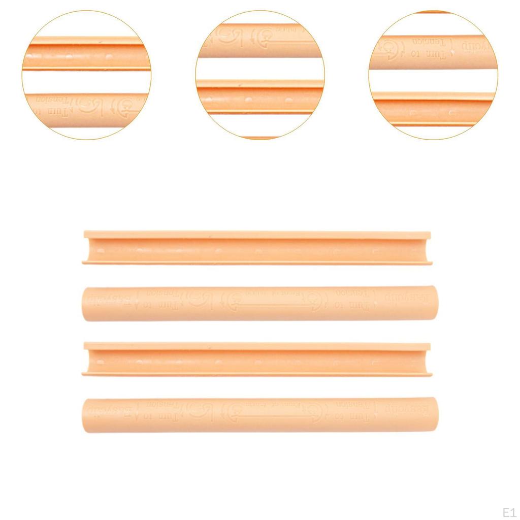 4 Stück Stickerei Schnapprahmen Clip für Nadelspitze
