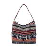 New shoulder bag ethnic style bag women's 2025 new bohemian style tassel large capacity tote bag women's bag