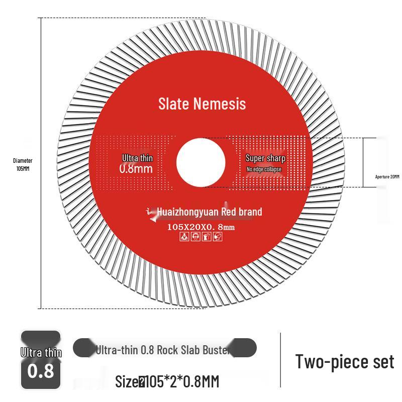Ultra-Thin Diamond Tile Cutting Disc for Porcelain and Marble