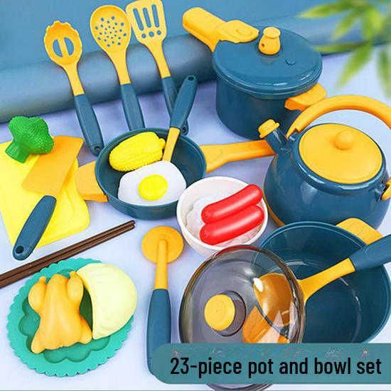 

Детский кухонный игровой набор: Кухонные принадлежности для мальчиков и девочек 2-4 лет