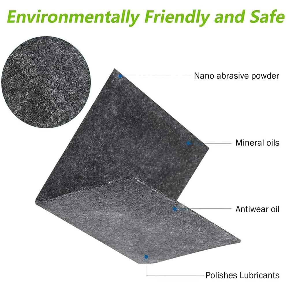 3-15PCS Car Scratch Wiping Cloth Nano Flash Fabric Car Scratches Water Stain Cleaning Scratch Care Repairer Car Maintenance