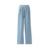 Uncle Radish Straight Jeans Casual Pants Children's Spring Elastic High Waist Loose Skinny Wide Leg Pants