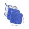 Pure Cotton Heat-Insulating Silver-Coated Pot Pad & Microwave Oven Gloves Set