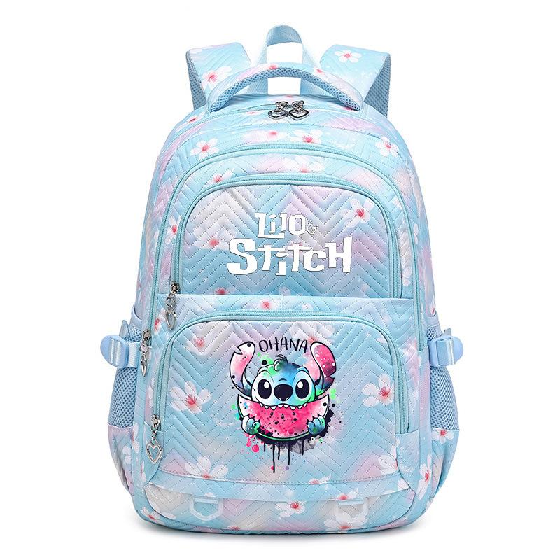 Backpack Female Primary School Schoolbag Large Capacity Color Schoolbag