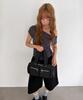 Chicks Nylon Two-Pocket Bowling Bag Black