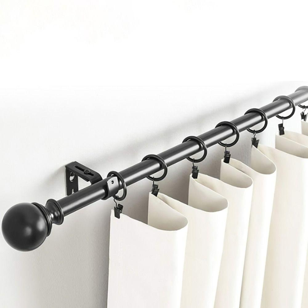 Extendable With Screws Curtain Rod Support Window Hardware Curtain Rod Holder Curtain Rod Bracket