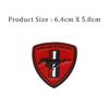Car Stickers Emblem Badge Racing Trunk Decal for Ford Mustang Shelby GT 350 500 Cobra Mondeo MK Focus 2 3 F-150 Fiesta Kuga