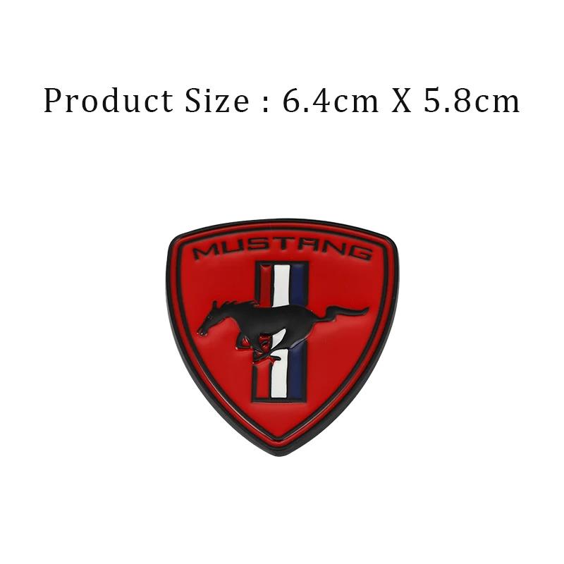 Car Stickers Emblem Badge Racing Trunk Decal for Ford Mustang Shelby GT 350 500 Cobra Mondeo MK Focus 2 3 F-150 Fiesta Kuga