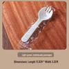 OEING Disposable Plastic Dessert Utensils
