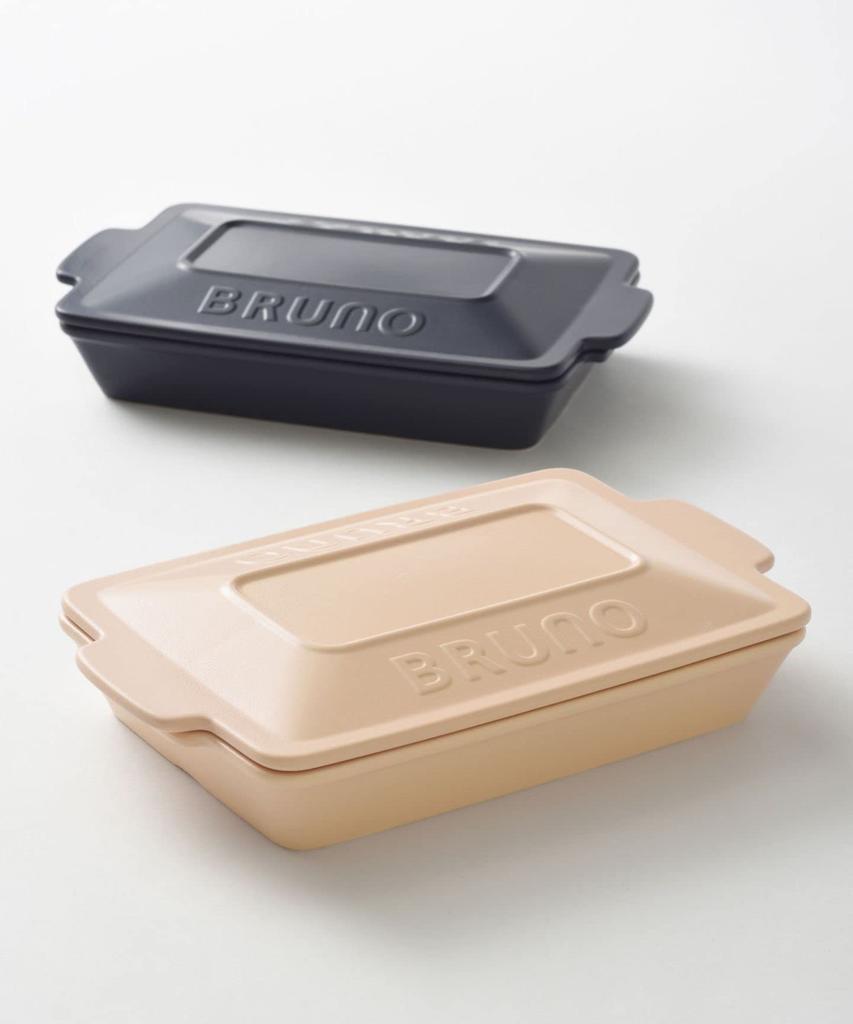 BRUNO Ceramic Grill Pan, Pink, One Size (BHK279-PK)