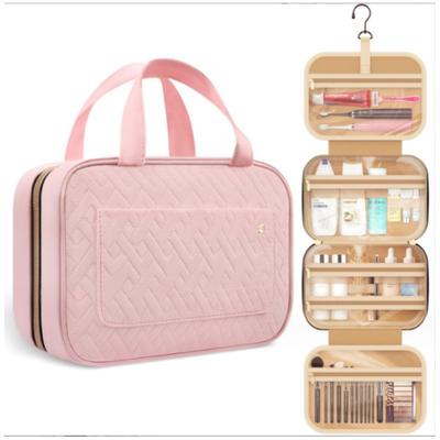 New Travel Toiletry Bag Portable with Hook Cosmetic Bag Travel Ladies Toiletries Bag Portable Toiletry Bag