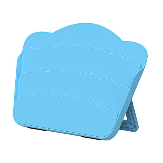 

4 шт. держатель для покерных карт, 3 слоя, для маленьких рук, детей, пожилых людей, артрита, бумажные карты без рук, настольная подставка, подставка, лоток, аксессуары для семейных карточных игр синий