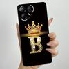 For Tecno Pova 7 Pro Ultra 5G Case Luxury Crown Letter Silicone Soft Phone Case For Tecno Pova7 Pro Ultra Shockproof Back Covers