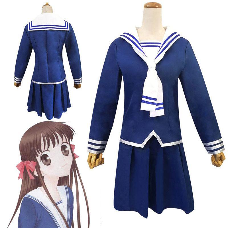 Exquisite Tohru Honda Cosplay Costume Featuring Stylish Jk Girl School Uniform Design