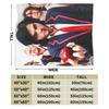 My Chemical Romance Band Flannel Blanket Winter  Soft Durable Throw Blanket for Home Decor Novelty Bedspread Sofa Bed Cover