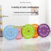 Gym Colored Macaron Barbell Plates - Professional Weightlifting, High Elasticity, Kilogram Competition Plates