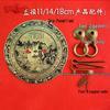 Bronze Sparrow Tower Jinling Antique Brass Ming/Qing Furniture Handle CYB008