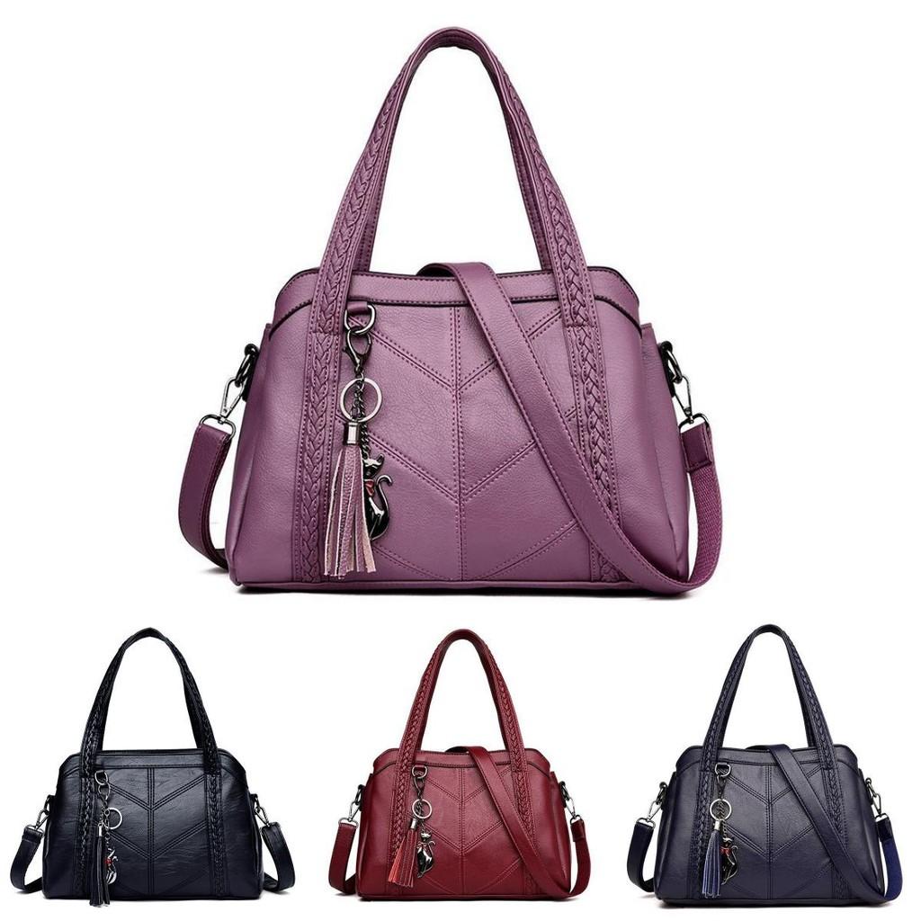 Stylish Woven Tote Bag For Women Large Capacity With Trendy Tassels Perfect For Daily Use