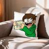 Cartoon EEddsworld Tord   Pillow Case Pattern Printed Pillowcase For Living Room Sofa Cushion Cover