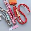 Colorful Pearl Crossbody Phone Lanyard - Adjustable, Anti-Lost Strap for Outdoor Use by Men & Women