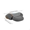 Neck Massage Pillow with Heat Home Use Gifts 3-in-1 for Travel Bedroom