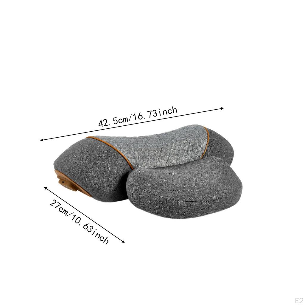 Neck Massage Pillow with Heat Home Use Gifts 3-in-1 for Travel Bedroom