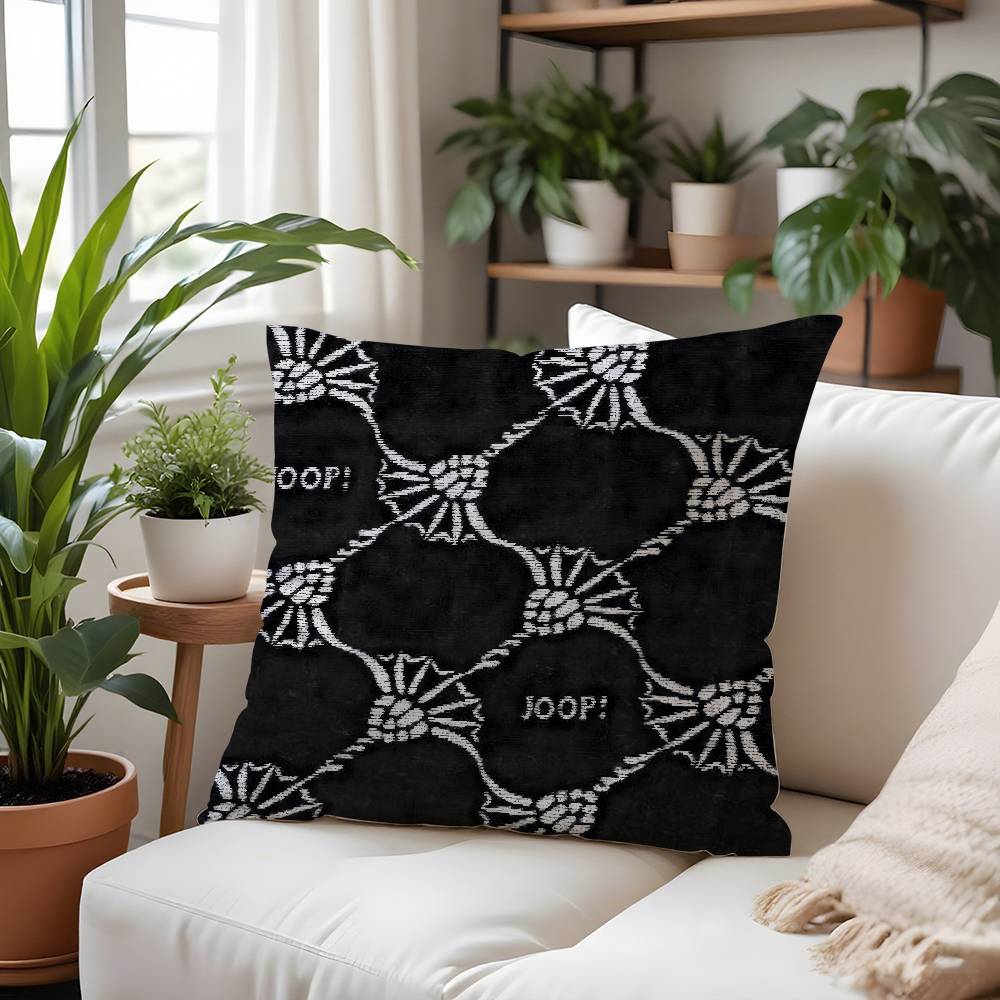 Fishion J-JoopES Pillow Case  Plush Fabric Soft  Pillowcase Double Sided Print Cushion Cover Household Gifts