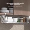 Layered Hanging Kitchen Storage Basket for Dormitory and Under Cabinet Use
