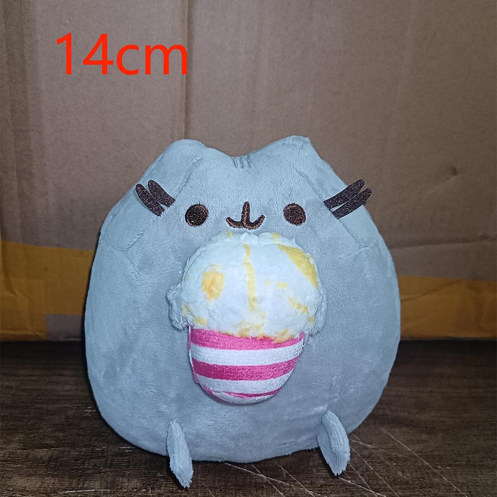 Donut Unicorn Kawaii Angel Cat Cartoon Plush Fill Animal Doll Potato Chip Ice Cream Pizza Cat Gifts for Children/
