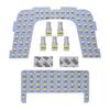 Prius 50 Series LED Room Set Designed Specifically for Toyota Prius for Vehicles Without Easy Authentic Fun Lamp, 7-Piece (126 LEDs) ZVW5, White,