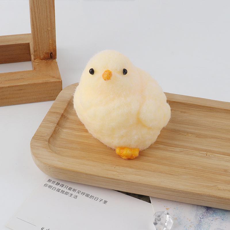 Children's Cute Chicken Squishy Decompression Toy - Slow Rebound Plush Vent Ball