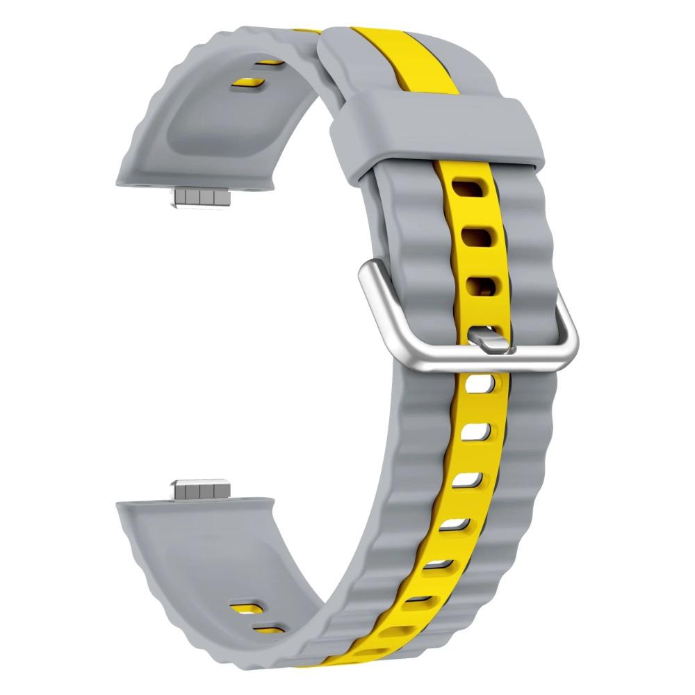 Two-Color Breathable Silicone Strap for Huawei Watch Fit 4/Fit 4 Pro Sport Bracelet Correa for Huawei Watch Fit 3 Soft Watchband