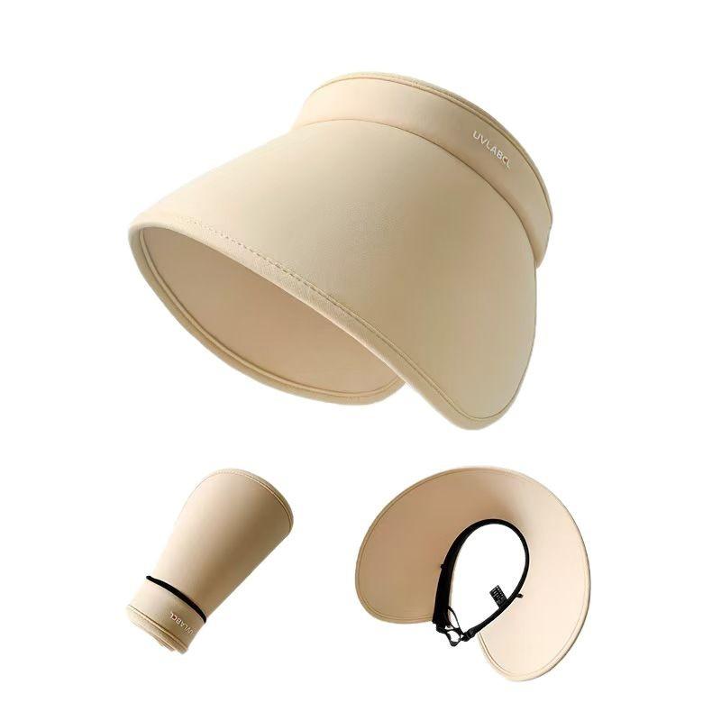 Empty top sun hat riding beach eaves UV anti-ultraviolet sun hat · outdoor leisure breathable sun protection hat