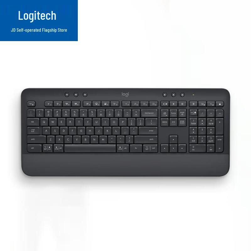 

Logitech K650 Wireless Bluetooth Office Keyboard with Palm Rest