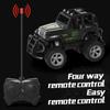 Children's remote-controlled toy car model four-wheel drive inertia off-road vehicle anti fall rebound cool drift