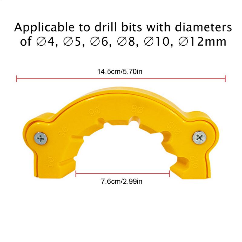Multipurpose Electric Drill Bit Grinding Sharpener Polishing Grinding Tools Powered Tool Parts Applicable Angle Grinder 4-12mm