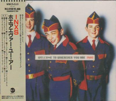 CD INXS  Welcome To Wherever You Are WMC5510 WEA MUSIC 1992 Japan Rock Used