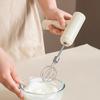 Rechargeable Stainless Steel Handheld Electric Egg Beater for Baking