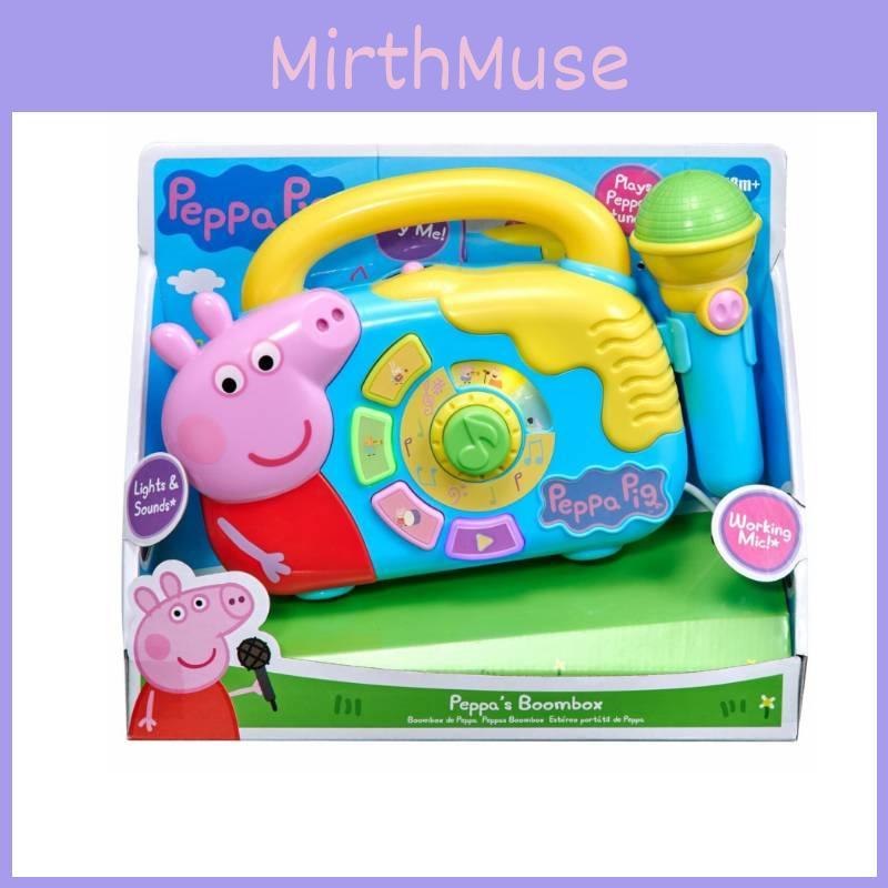 Peppa Pig Toy Speaker With Light And Microphone For Kids Singing And Interactive Play
