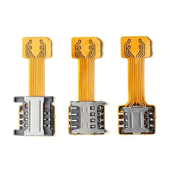 TF Hybrid Sim Slot Dual SIM Kartenadapter Micro SD Extender für Android Phone