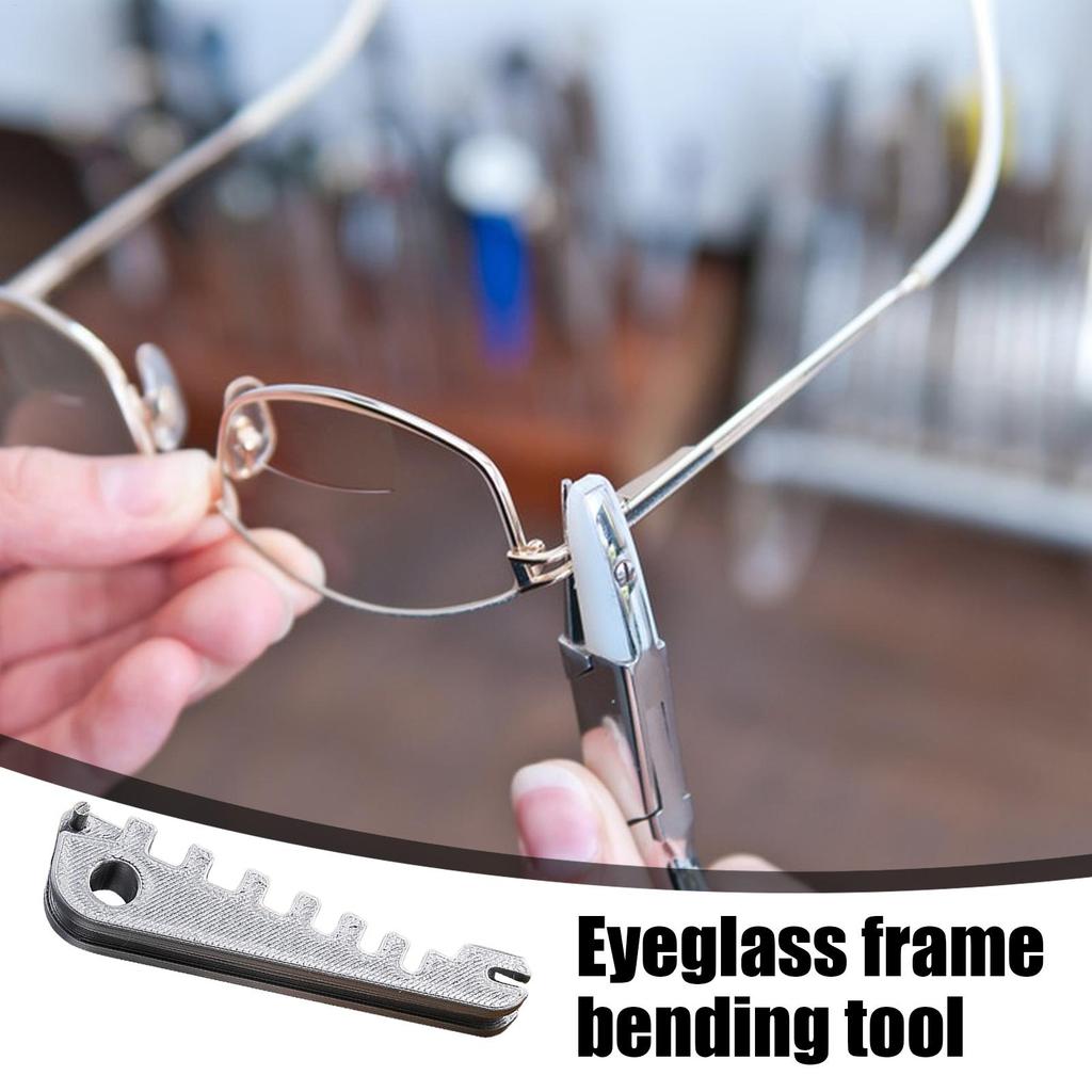 Eyeglass Adjustment Tools Optical Nose Pads Repair Eyeglass Arm Frame Adjustment Tool for Beginners Lightweight Portable Care