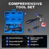 Automotive Brake Pipe Flaring Tool Kit 3/16'' Double Flare Adapter 45-Degree Universal Brake Line Flare Tools Car Repair Tool