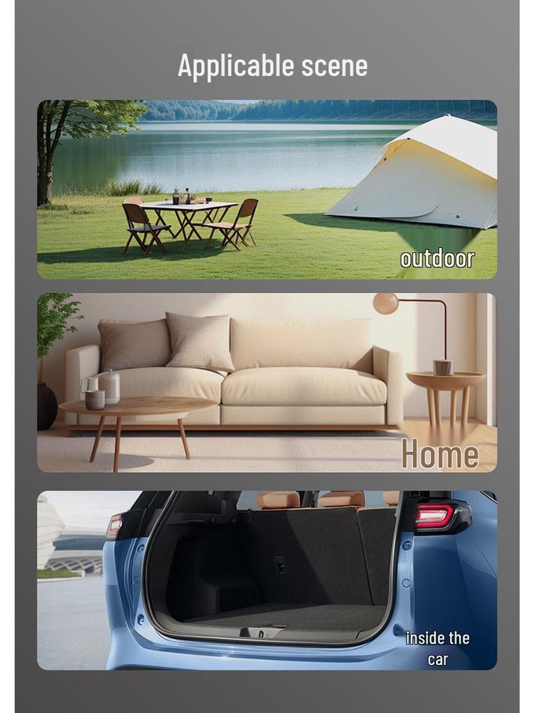 Large Capacity Car Trunk Organizer with Shoe Compartment