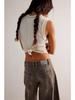 European and American Women's Low-Waist Loose Wide-Leg Denim Pants