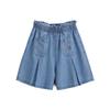 Gap Girls' Lyocell Tencel Bear Denim Shorts