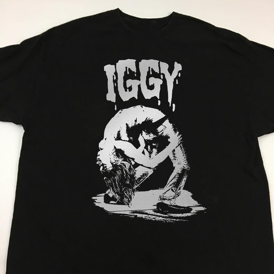 Новая футболка унисекс Iggy Pop Lust For Life S-234XL Черная C050 L
