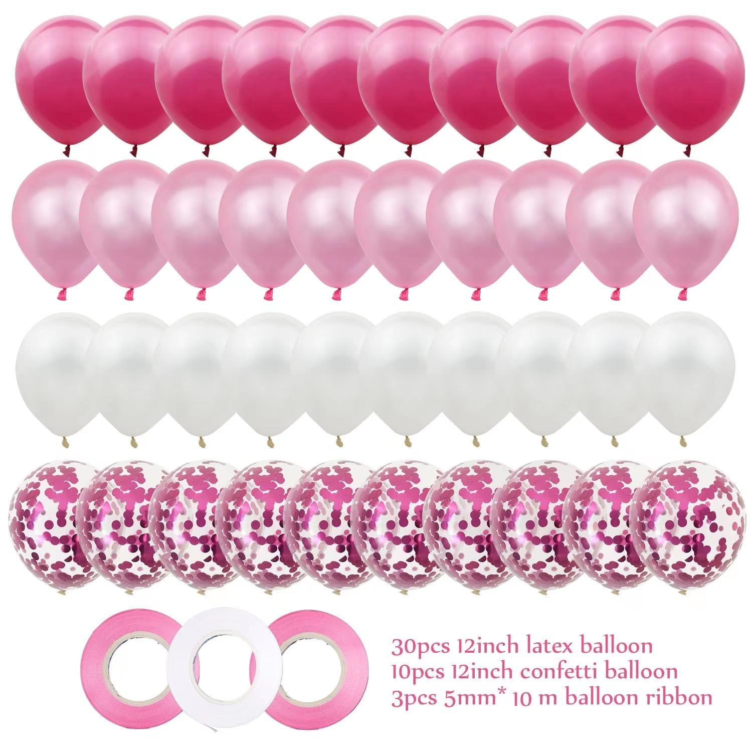 

Набор воздушных шаров на день рождения Комбинация Арка Пакет для украшения открытия Макарон Вечеринка Воздушный шар 028