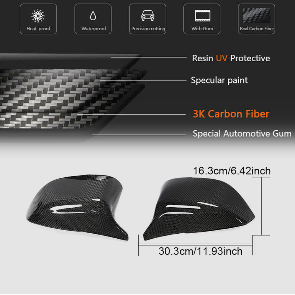 Крышки зеркал (Карбон) для Infinity Q70/M-series 2010-2019 гг