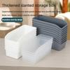 Slanted-Opening Food Storage Bins Supermarket Shelf Display  Snacks & Loose Goods Organization